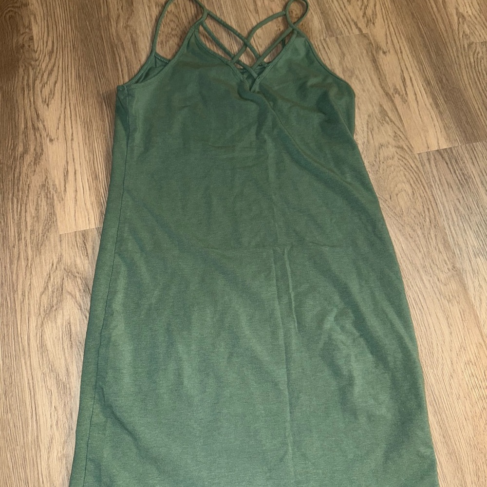 ⭐️Heart‎ Hips Teal Strappy Dress⭐️